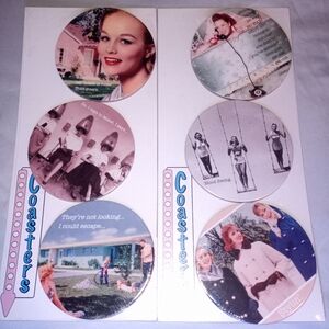 Retro Vintage Sassy Women Coasters Set Of 6 Brand New Anne Taintor